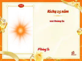 Thiệp của Hoàng Sa